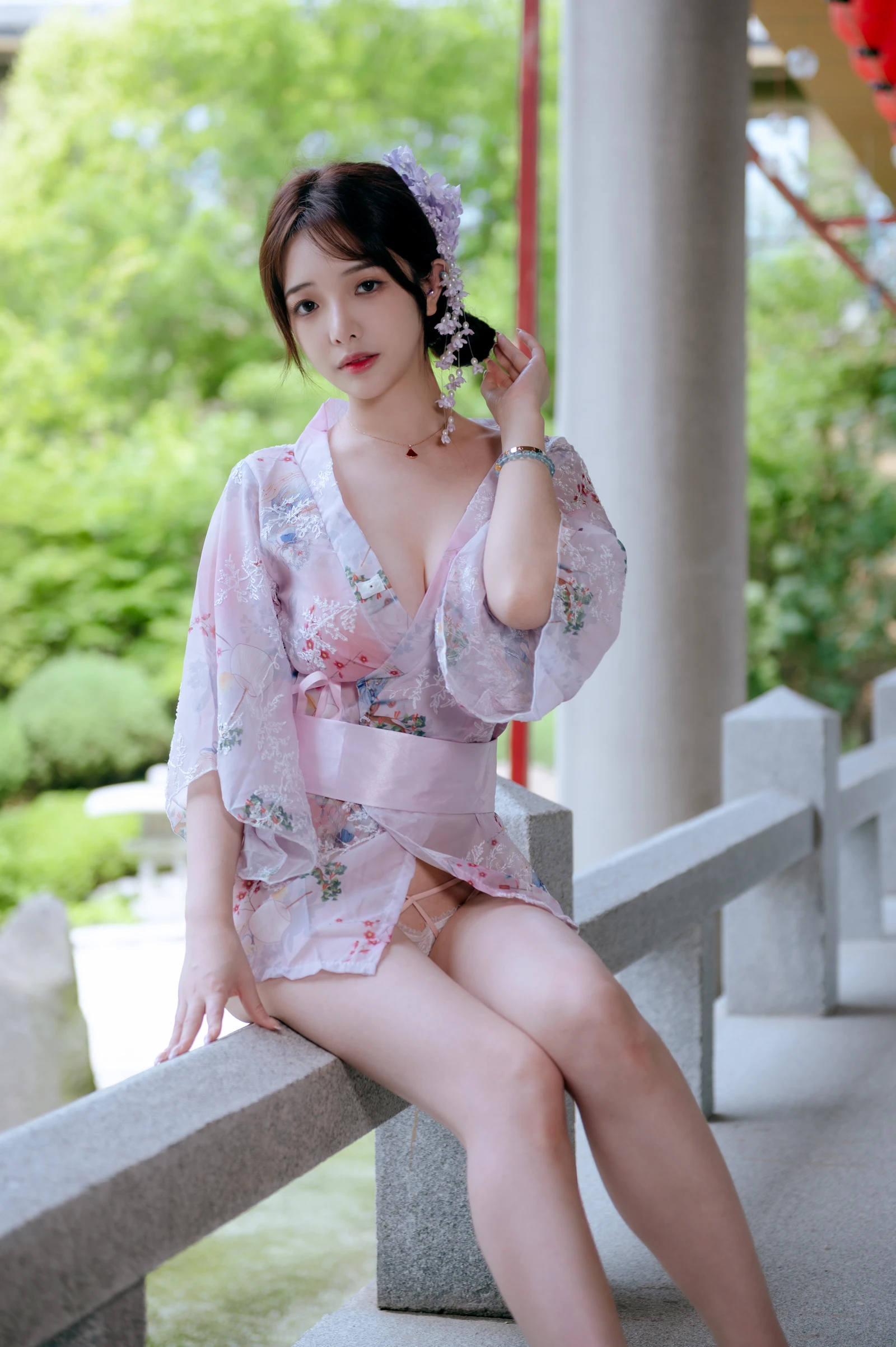 图片[3]-雯妹 和风庭院 68P-COS世界